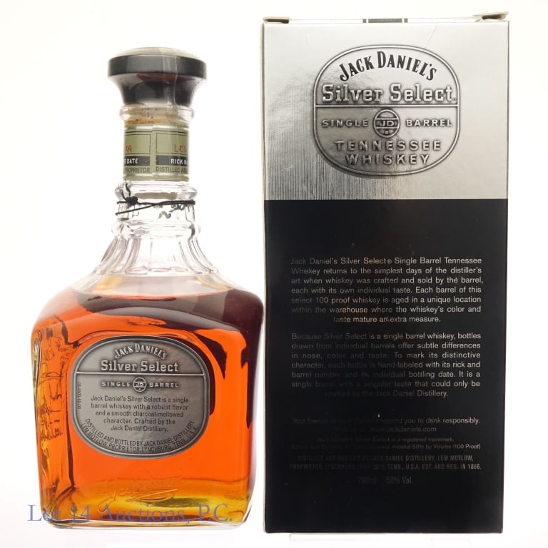 Jack Daniel's Silver Select Signed Whiskey (1999) - 3