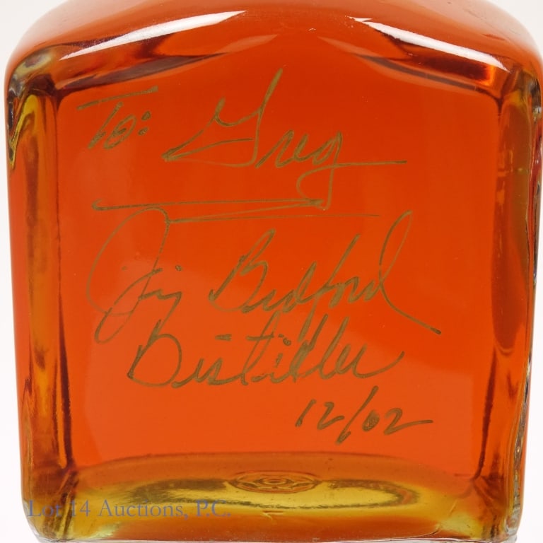Jack Daniel's Silver Select Signed Whiskey (1999) - 4