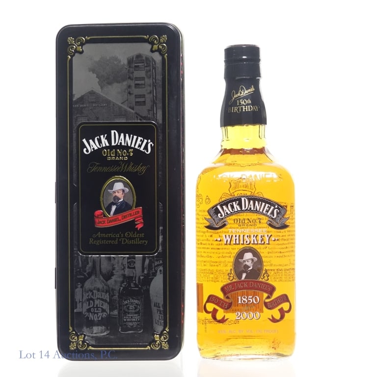 Jack Daniel's 150th Birthday Tenn. Whiskey (2000) (1 of 3)
