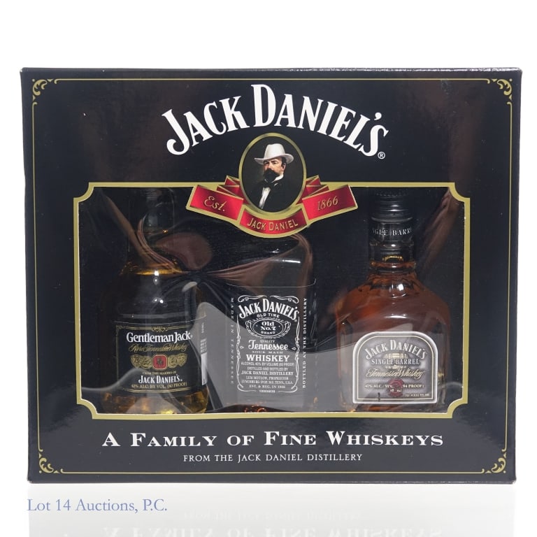 Jack Daniel's Family of Fine Whiskeys (50ml x 3) (1 of 3)