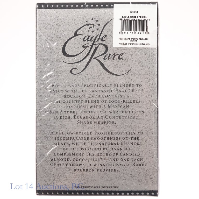 Eagle Rare Special Release Cigar 5 Count Box - 2