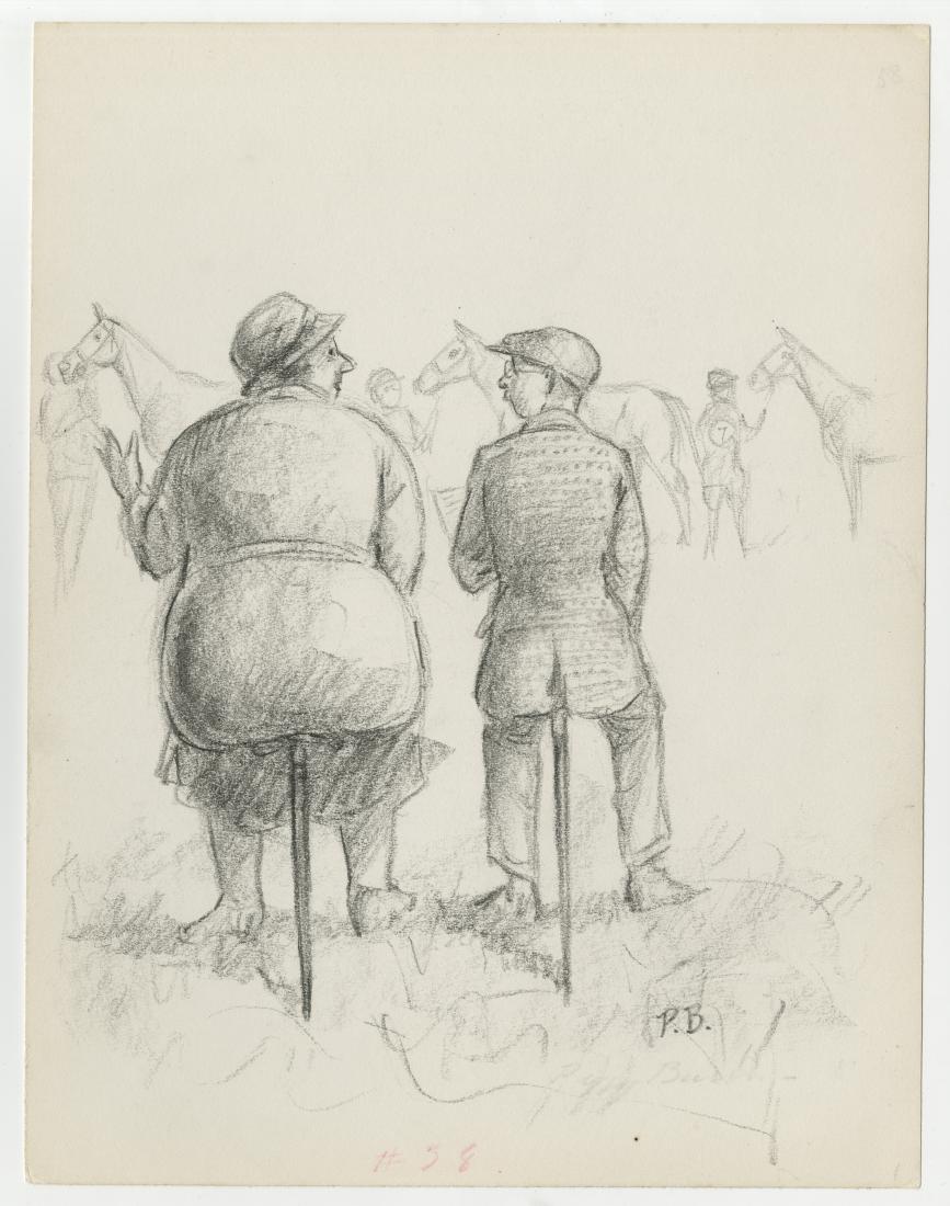 Peggy Bacon, original drawing, 1932 (1 of 1)