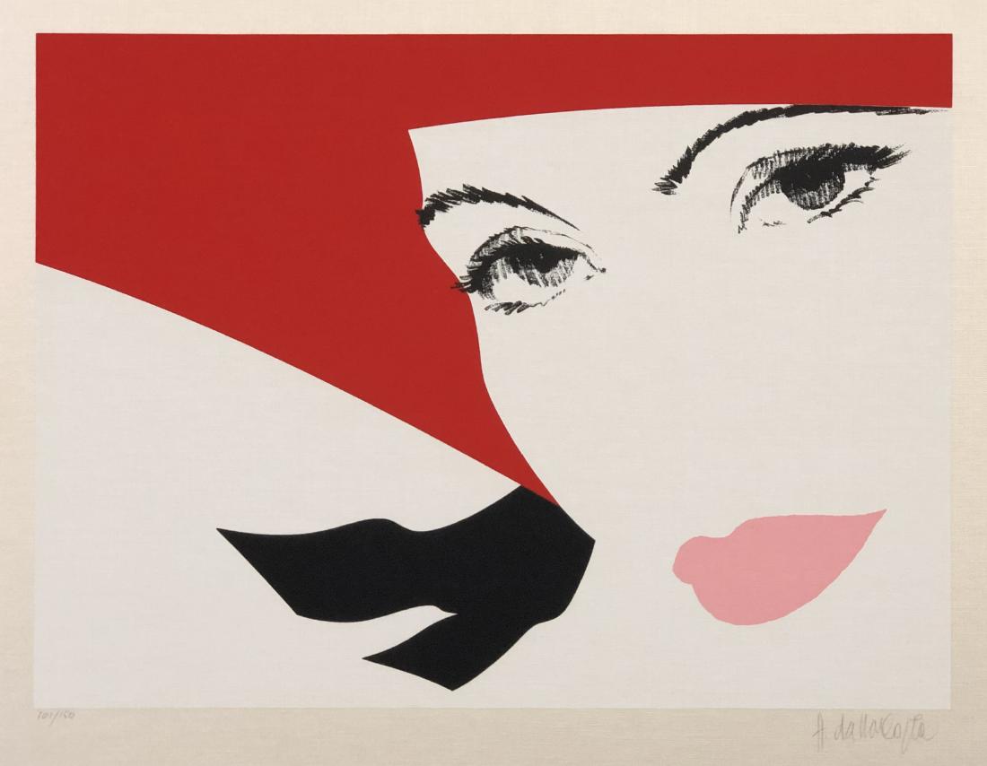 Amleto Dalla Costa original pencil signed serigraph, (1 of 5)