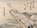 Hokusai original polychrome woodblock print, ca.1850. - 2