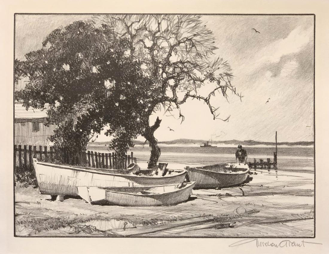 Gordon Grant original pencil signed lithograph, 1948 (1 of 4)