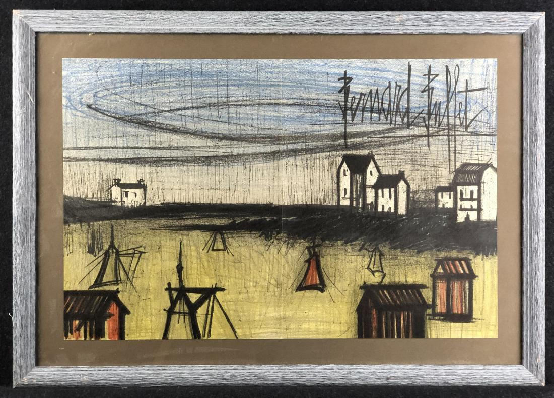 Bernard Buffet original lithograph, 1968 (1 of 2)