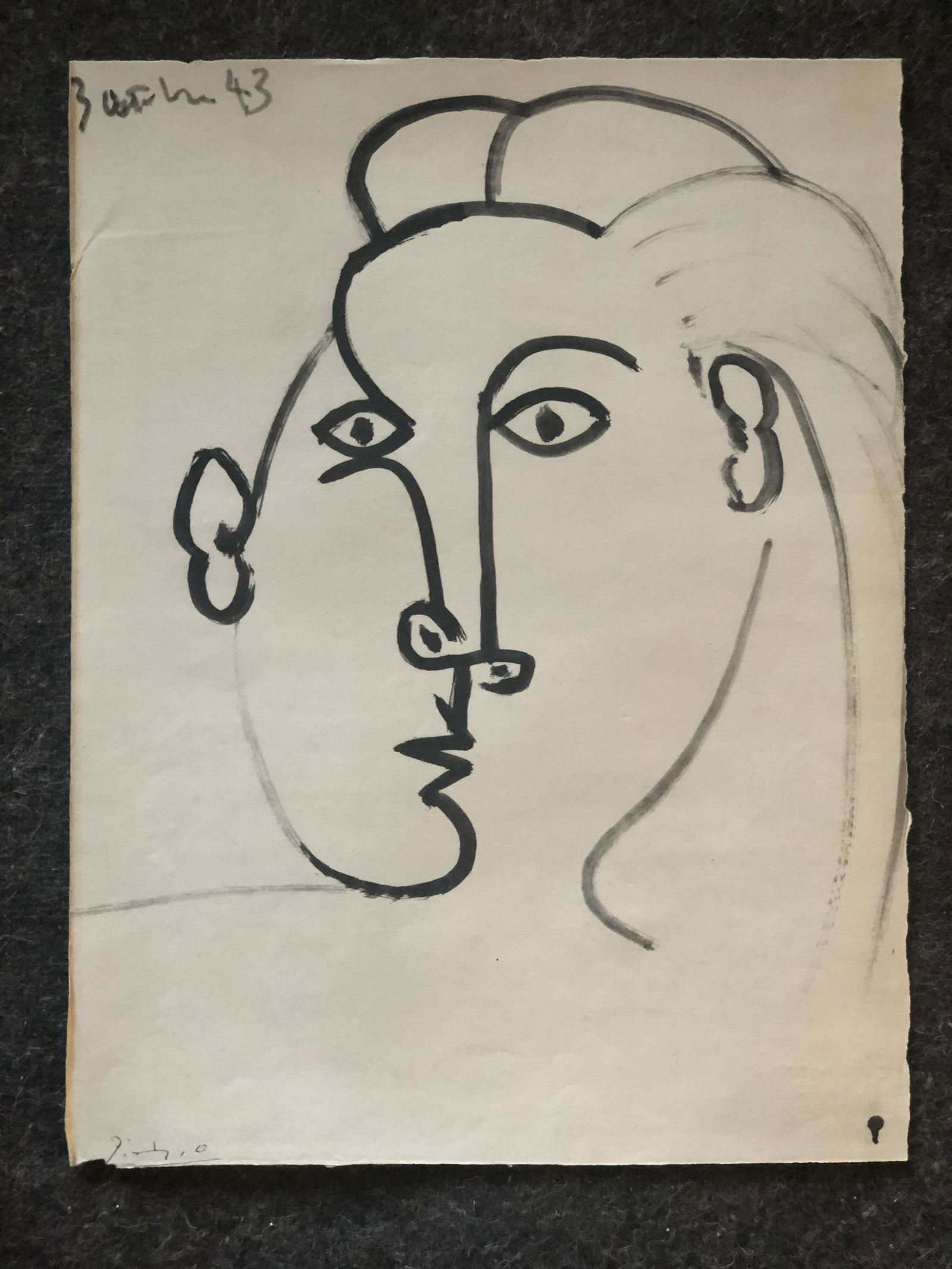 Artist:  Pablo Picasso (Spanish, 1882-1973)    Title: (1 of 3)