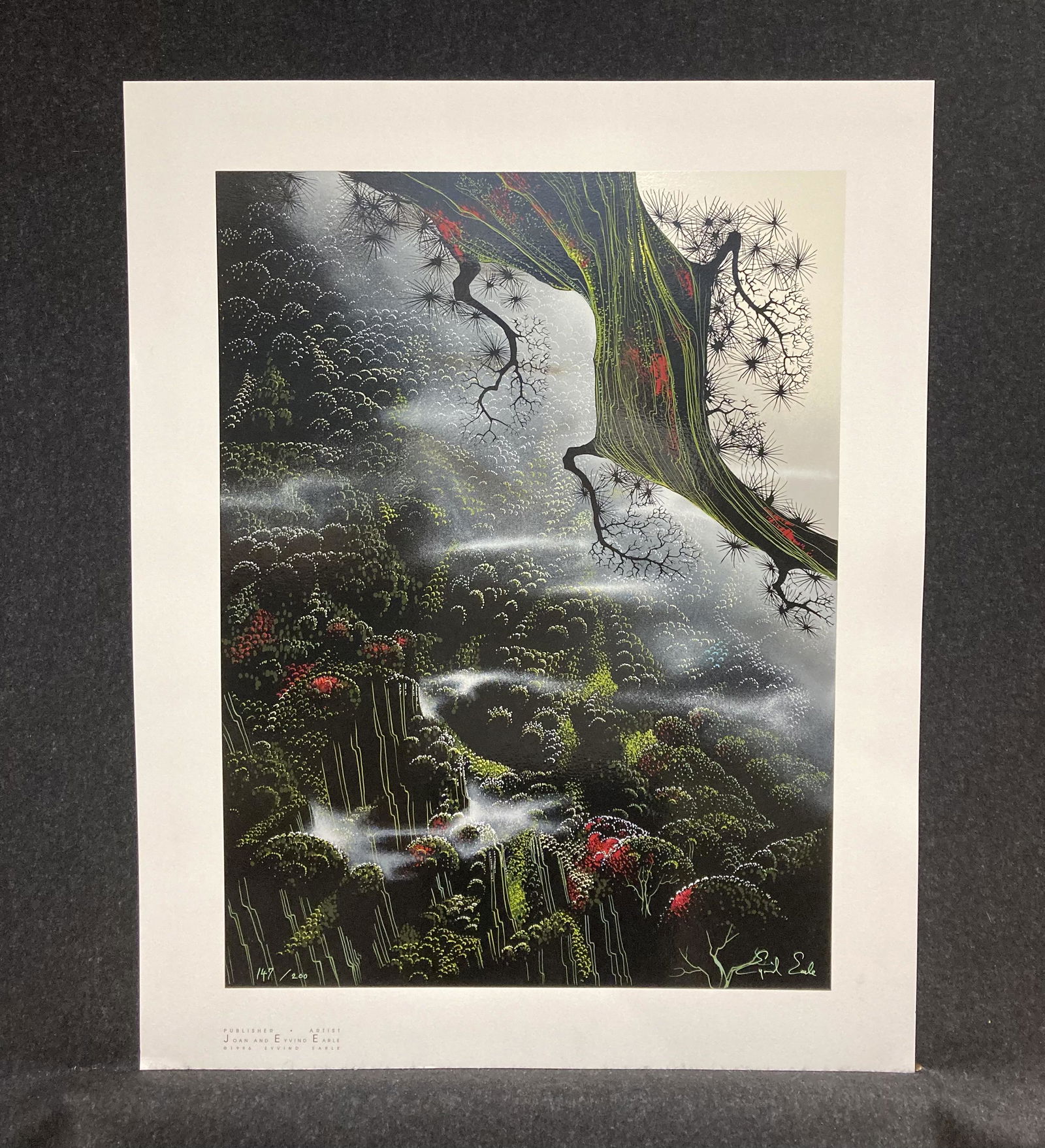 Artist:  Eyvind Earle (American, 1916-2000)   Title: (1 of 3)