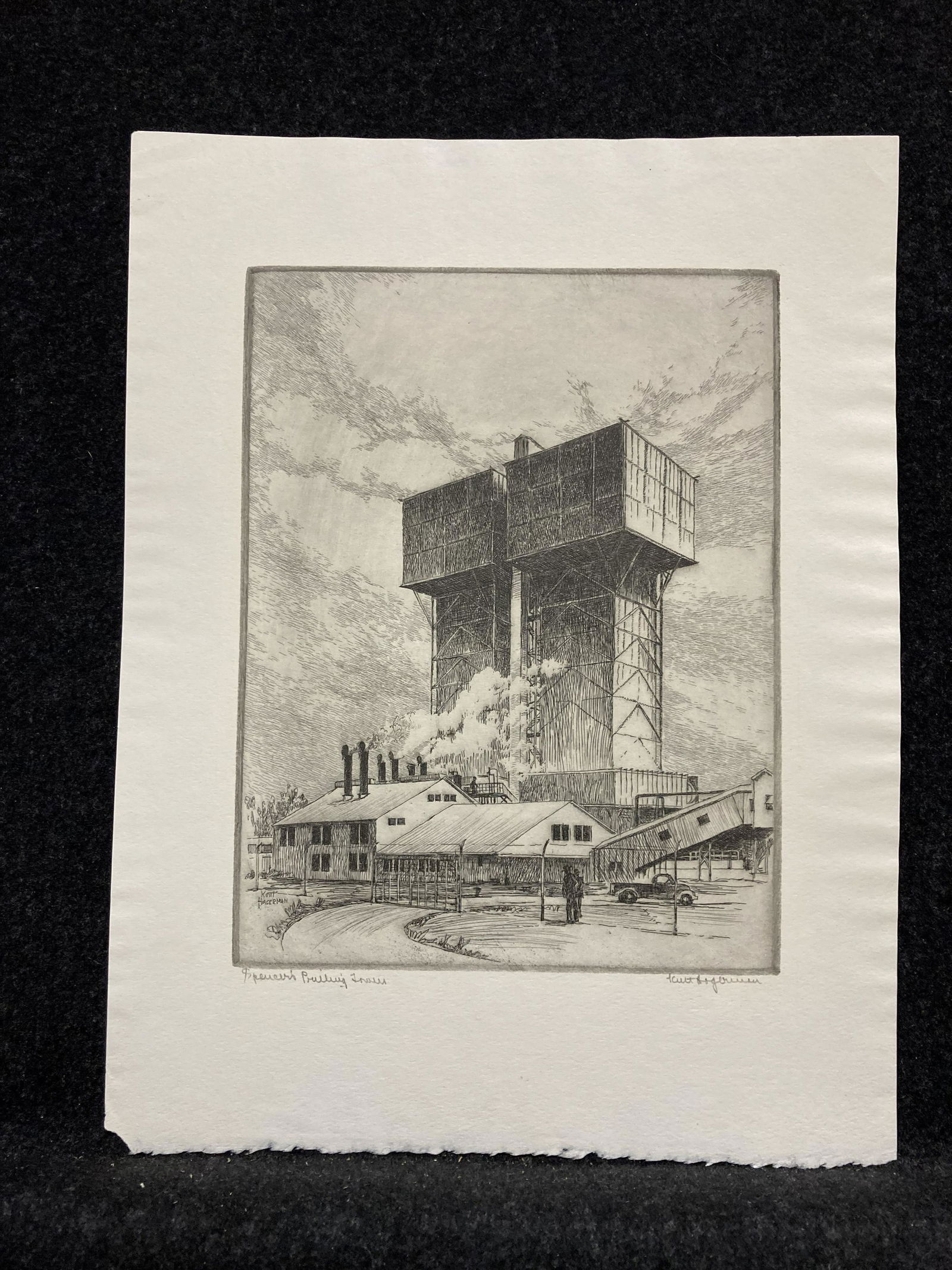 Artist:  Kent Hagerman    Title:  Spencer's Prilling (1 of 4)