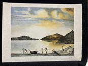 Salvador Dali pencil signed lithograph