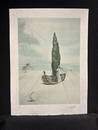 Salvador Dali pencil signed etching
