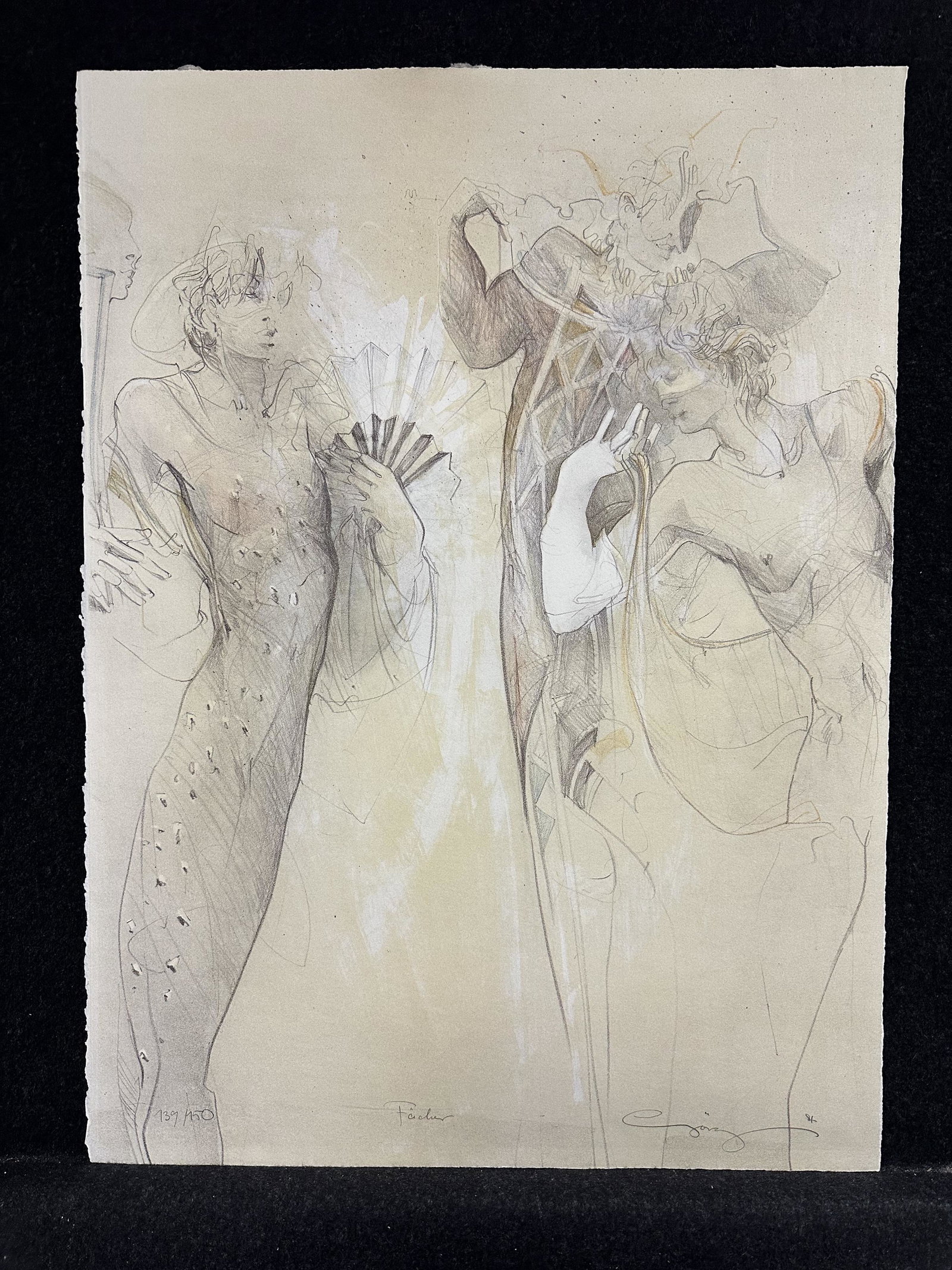 Jurgen Gorg, pencil signed original lithograph (1 of 5)