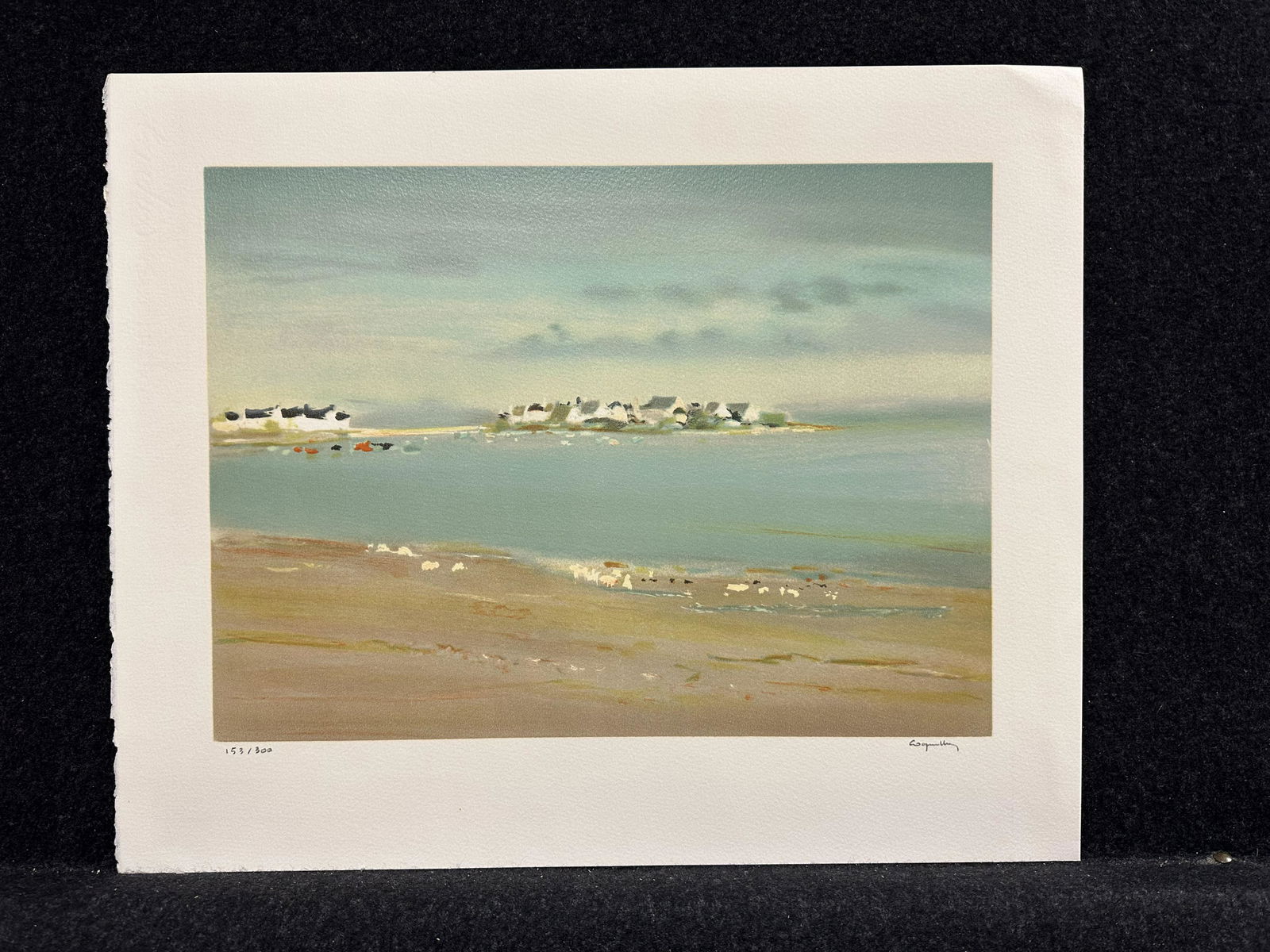 Jacques Coquillay, pencil signed original lithograph (1 of 5)