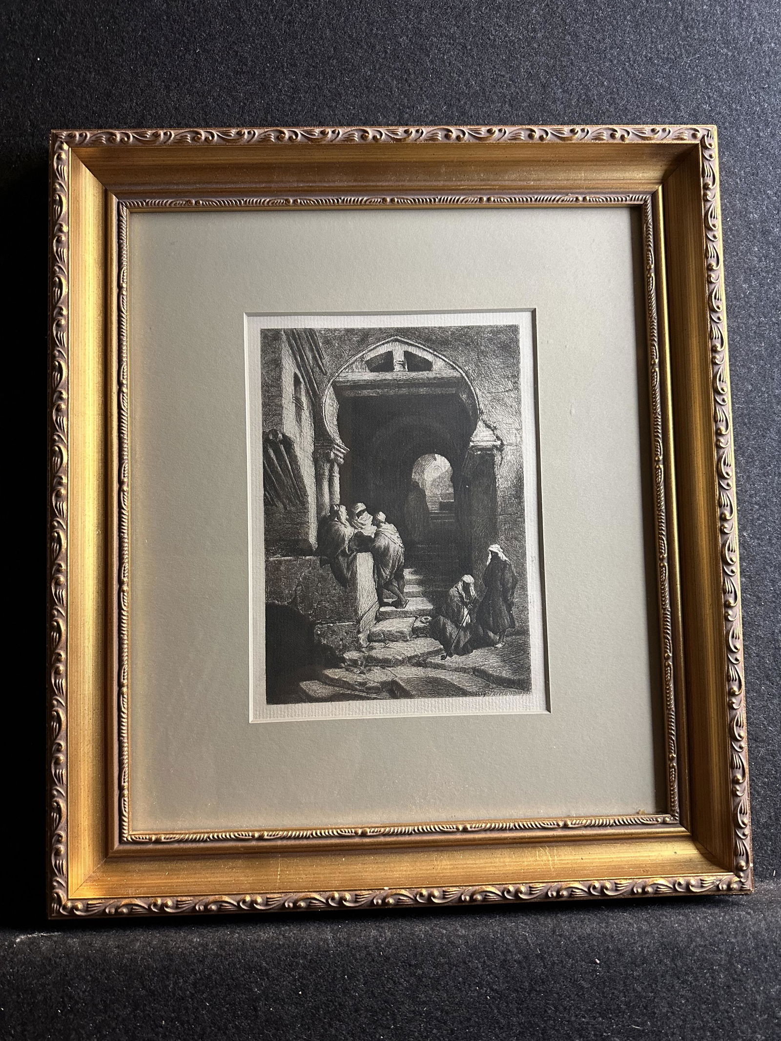 Stephen J. Ferris, original etching, signed in the plate (1 of 5)