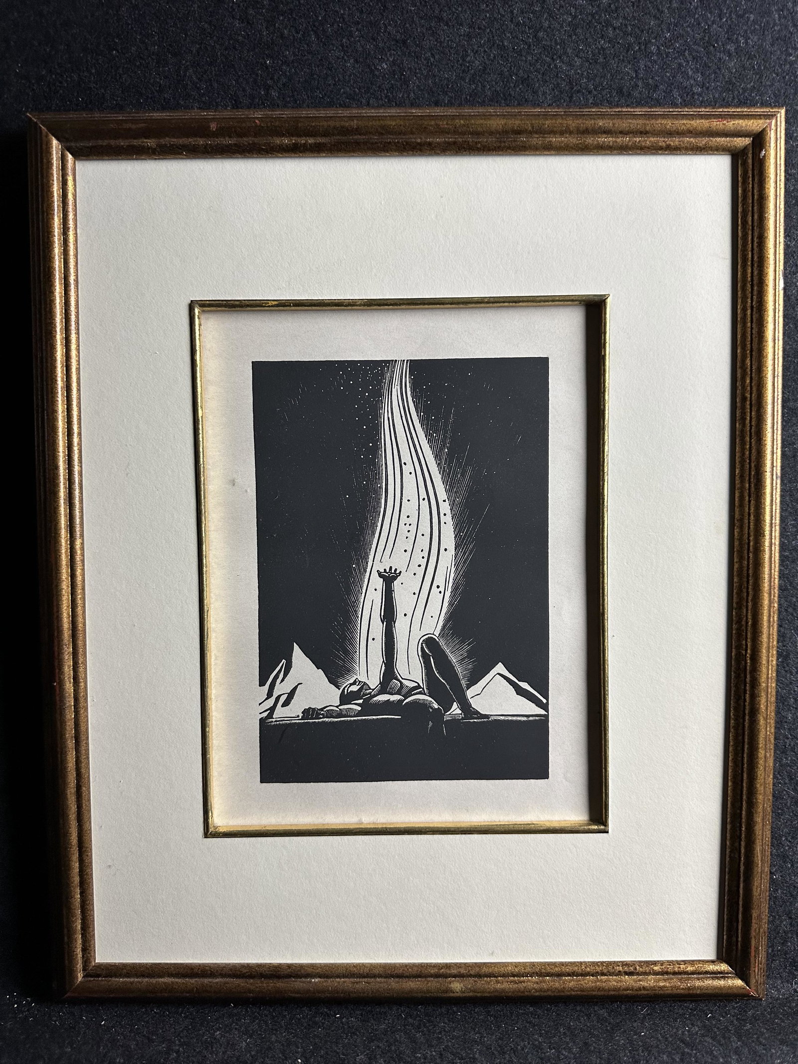 Rockwell Kent (after), woodcut (1 of 5)