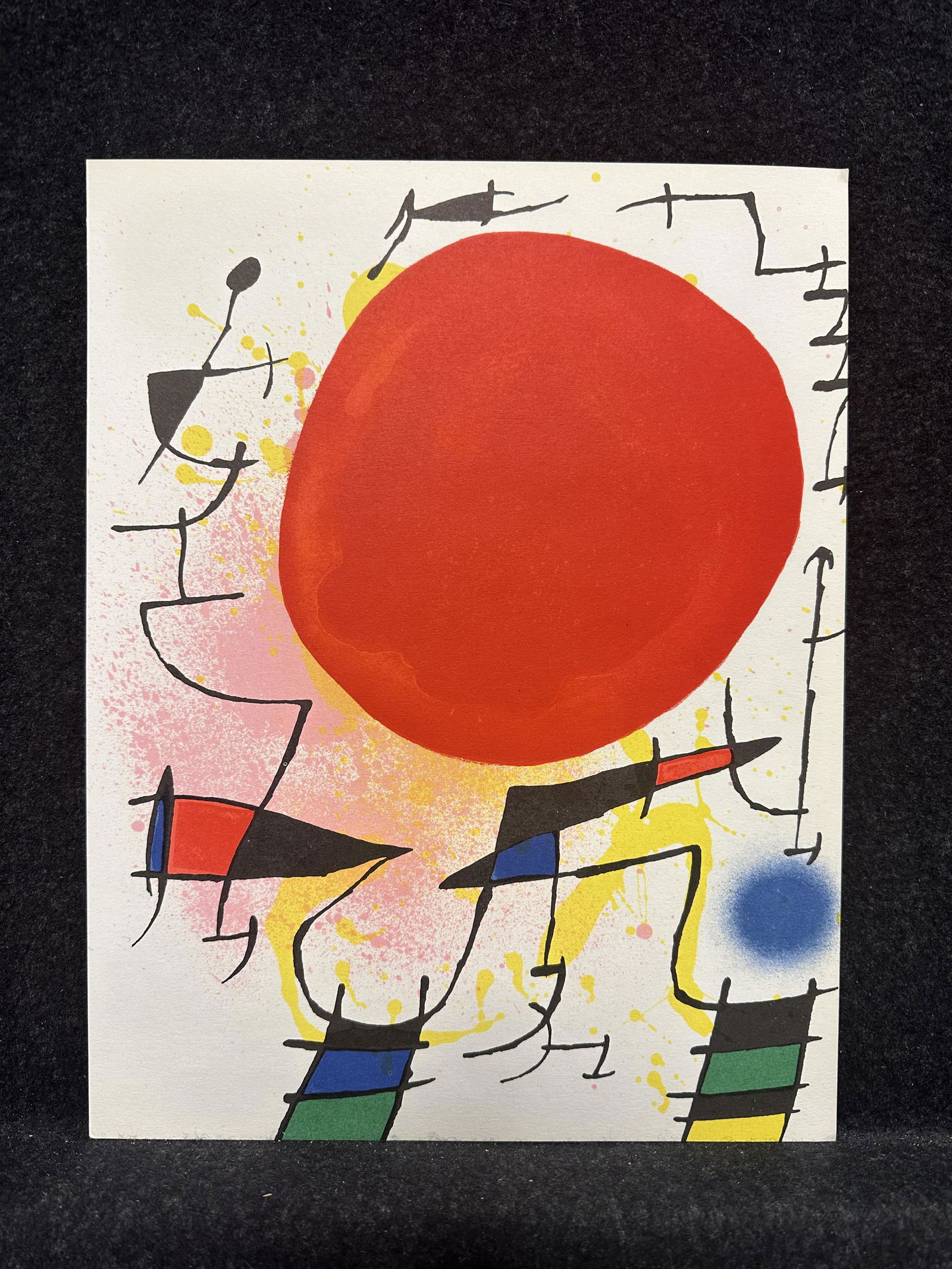 Joan Miro original lithograph (1 of 4)