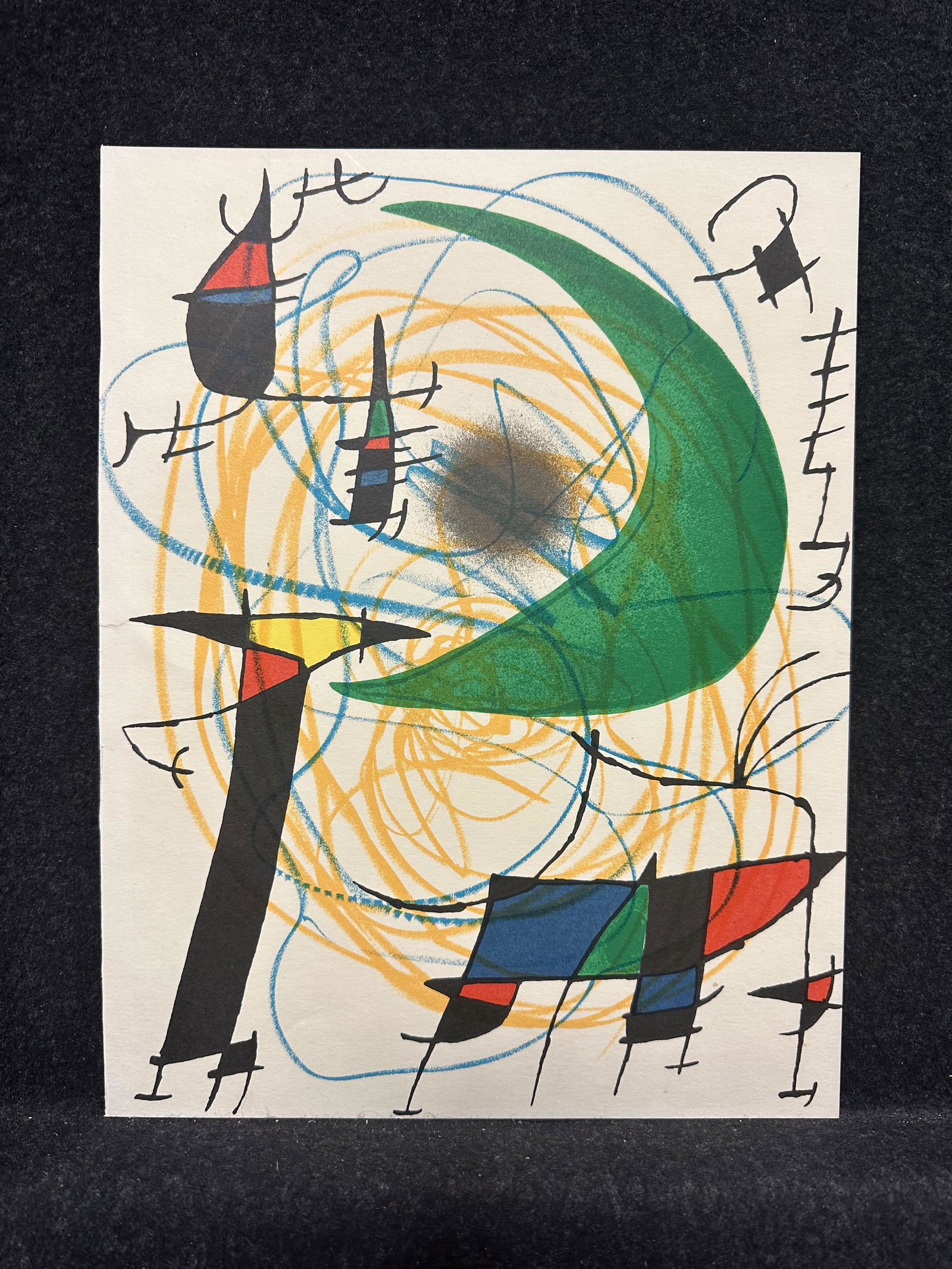 Joan Miro original lithograph (1 of 4)