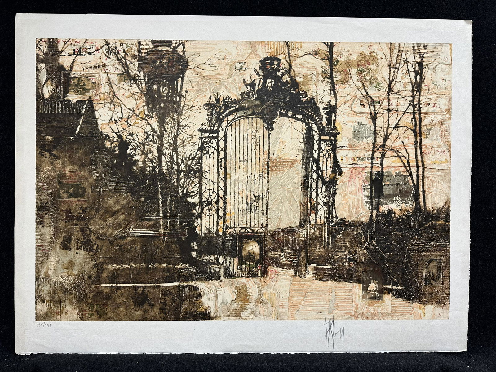 Kleinmann Alain, pencil signed original lithograph (1 of 5)