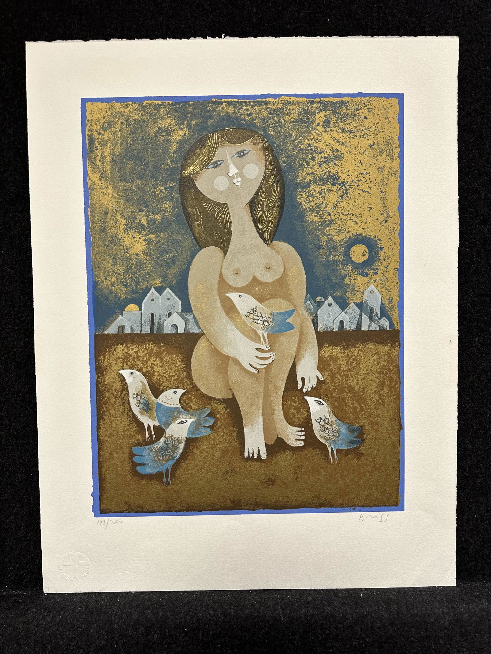 Sami Briss, pencil signed original lithograph (1 of 5)