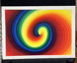 Takao Lijima (Ay-O), pencil signed original serigraph