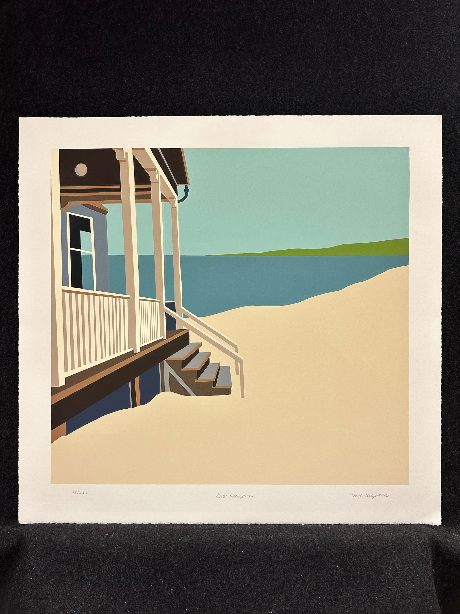 Carol Bodendieck Chapman, pencil signed original serigraph (1 of 5)