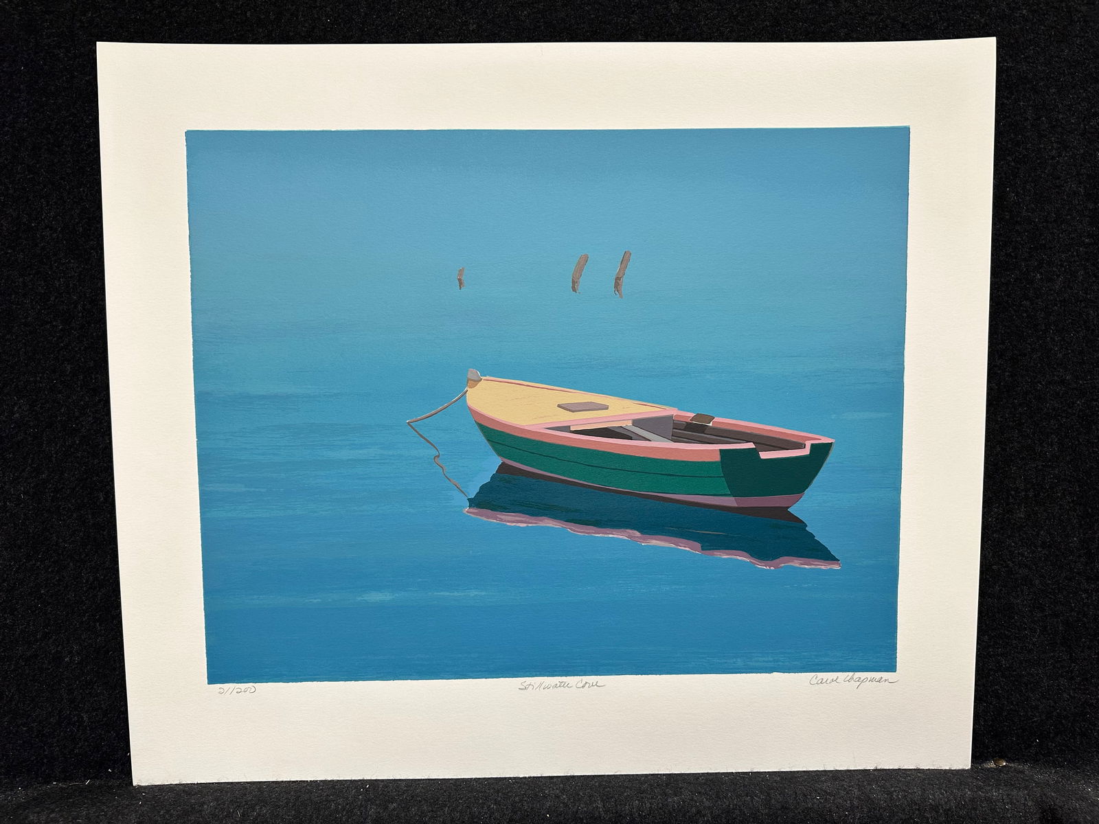 Carol Bodendieck Chapman, pencil signed original serigraph (1 of 5)