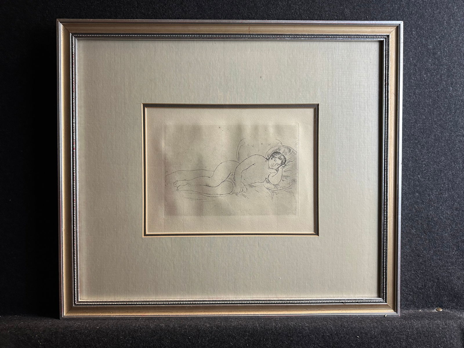 Pierre Auguste Renoir, original etching (1 of 5)