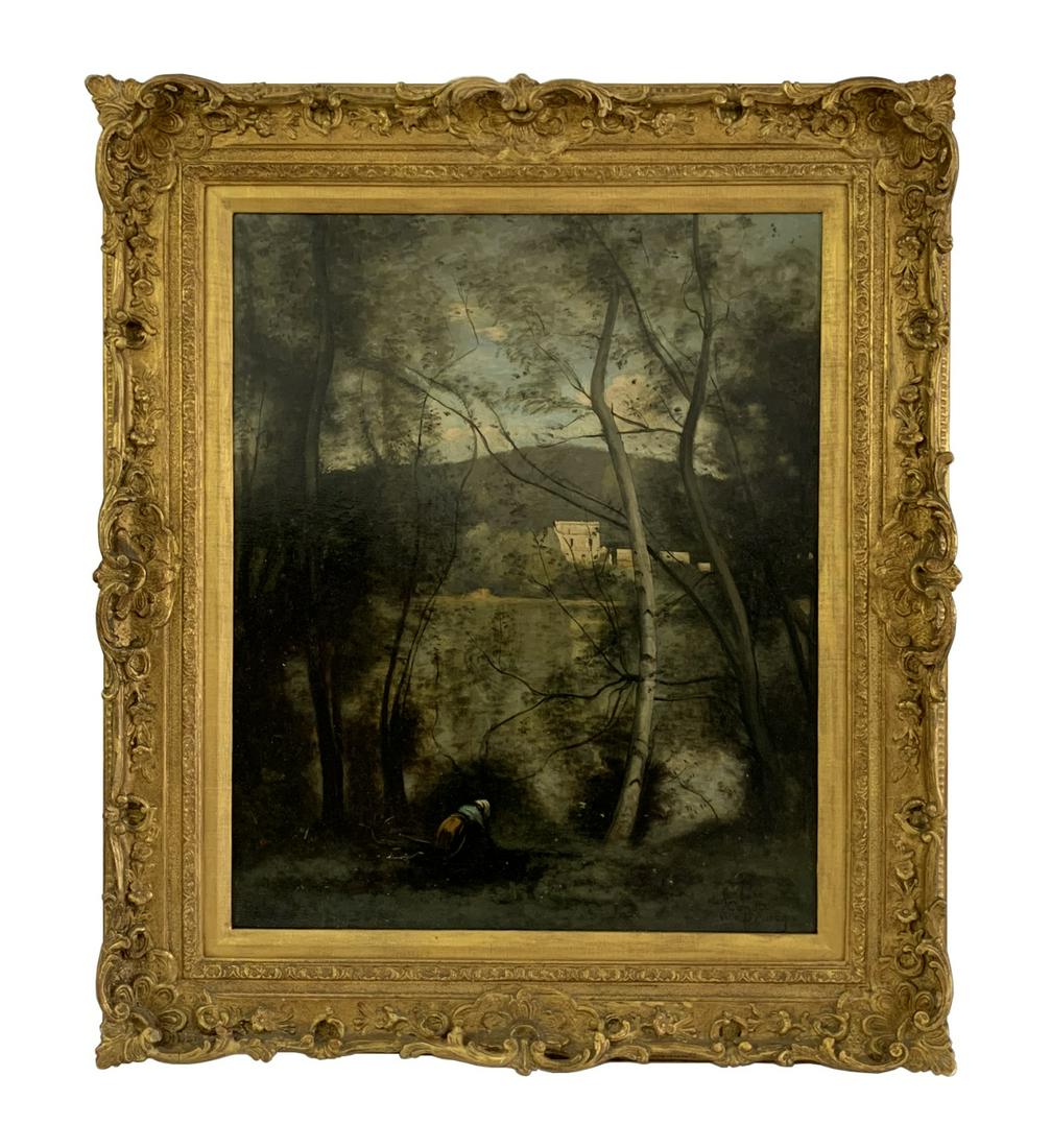 After Jean Baptiste Camille Corot Ville d'Avray (1 of 13)