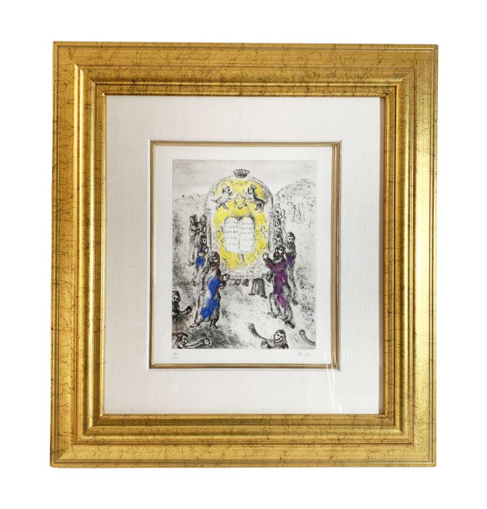 Marc Chagall "Ten Commandments" Hand Color Etching (1 of 11)