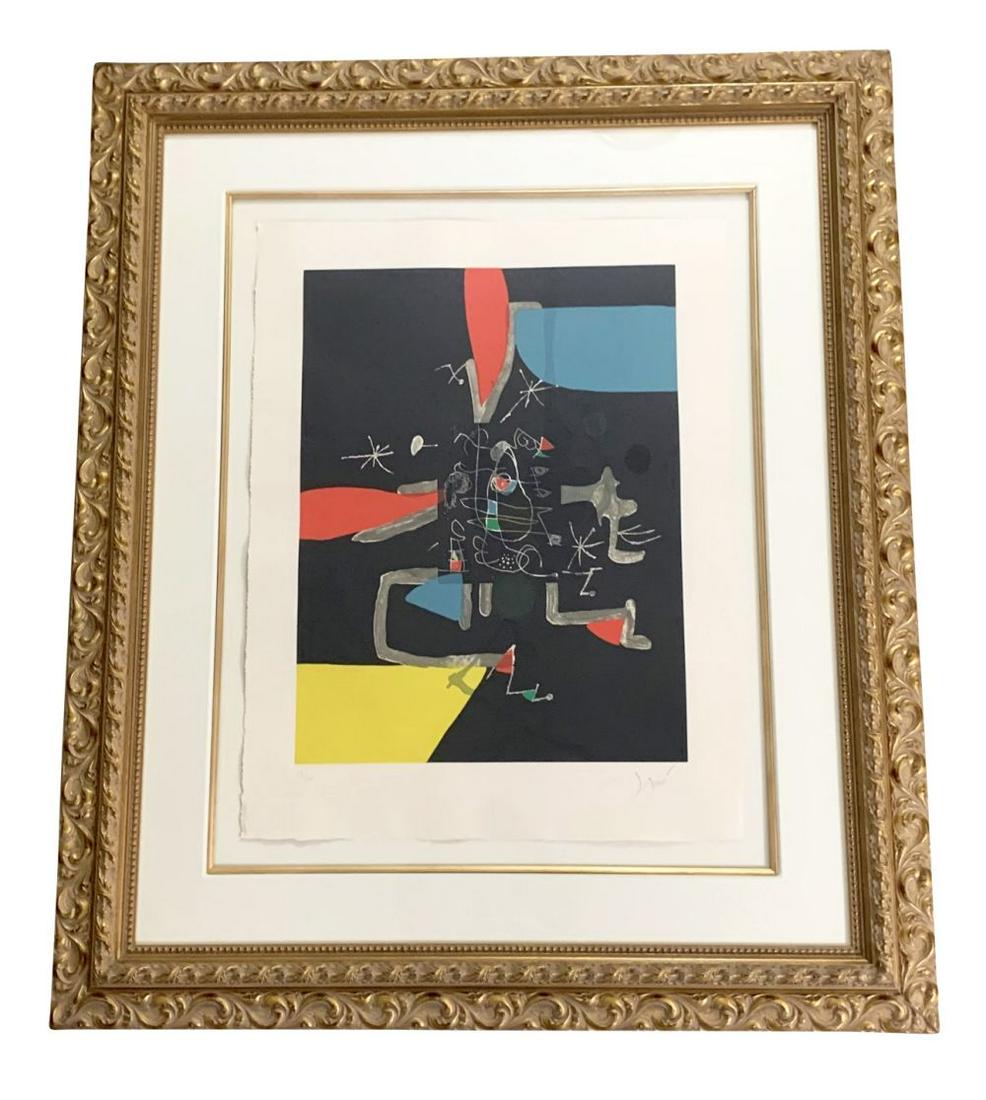 Joan Miro "Libre des Santits" Aquatint Etching (1 of 11)