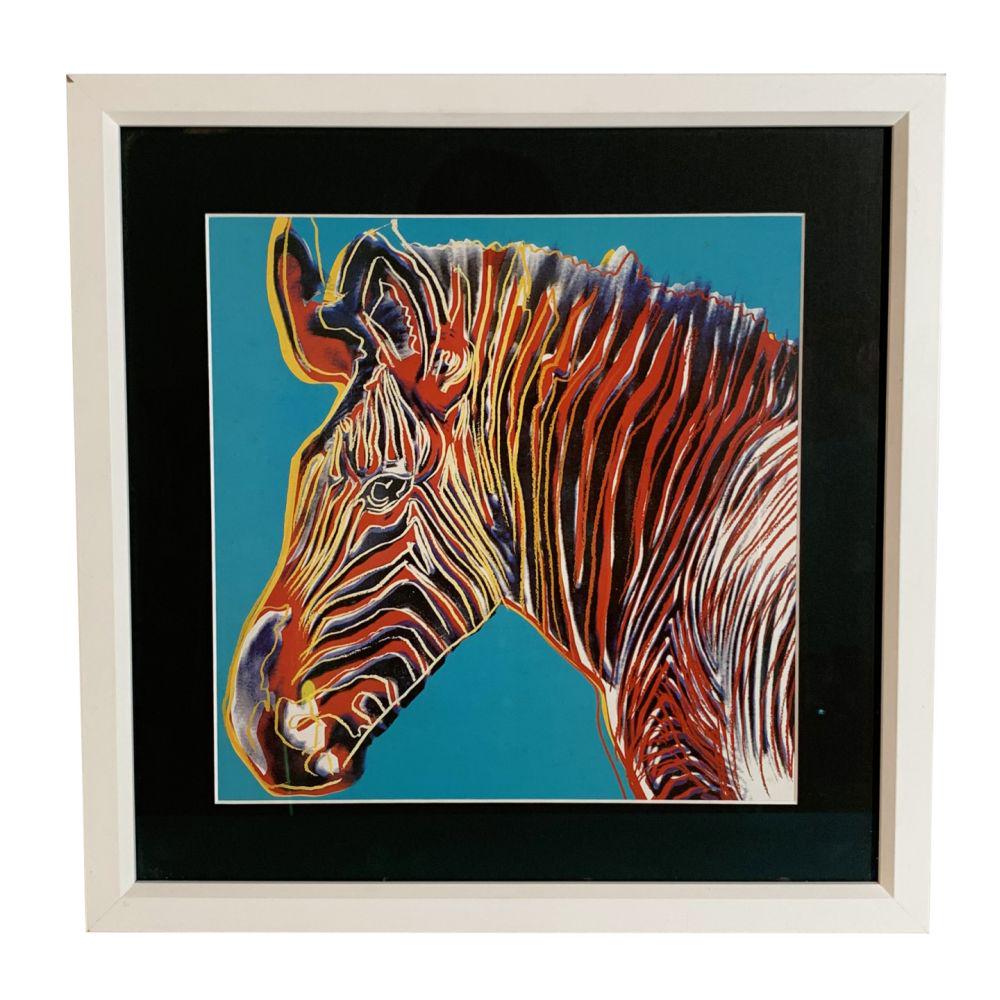 Andy Warhol Grevy's Zebra Framed (1 of 2)