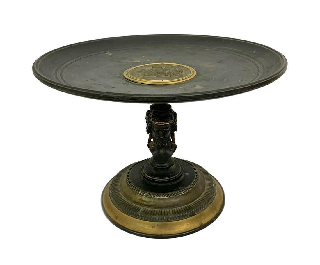 Antique Roman Bronze Tazza Compote (1 of 5)