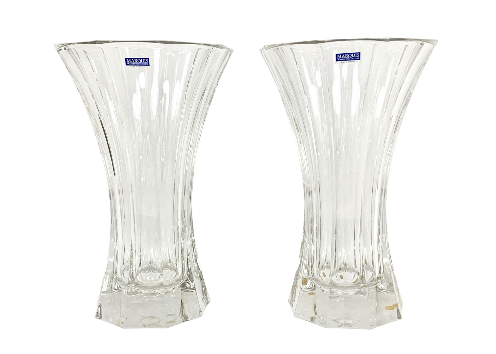 Pair of Waterford Marquis Crystal Bouquet Vases (1 of 4)