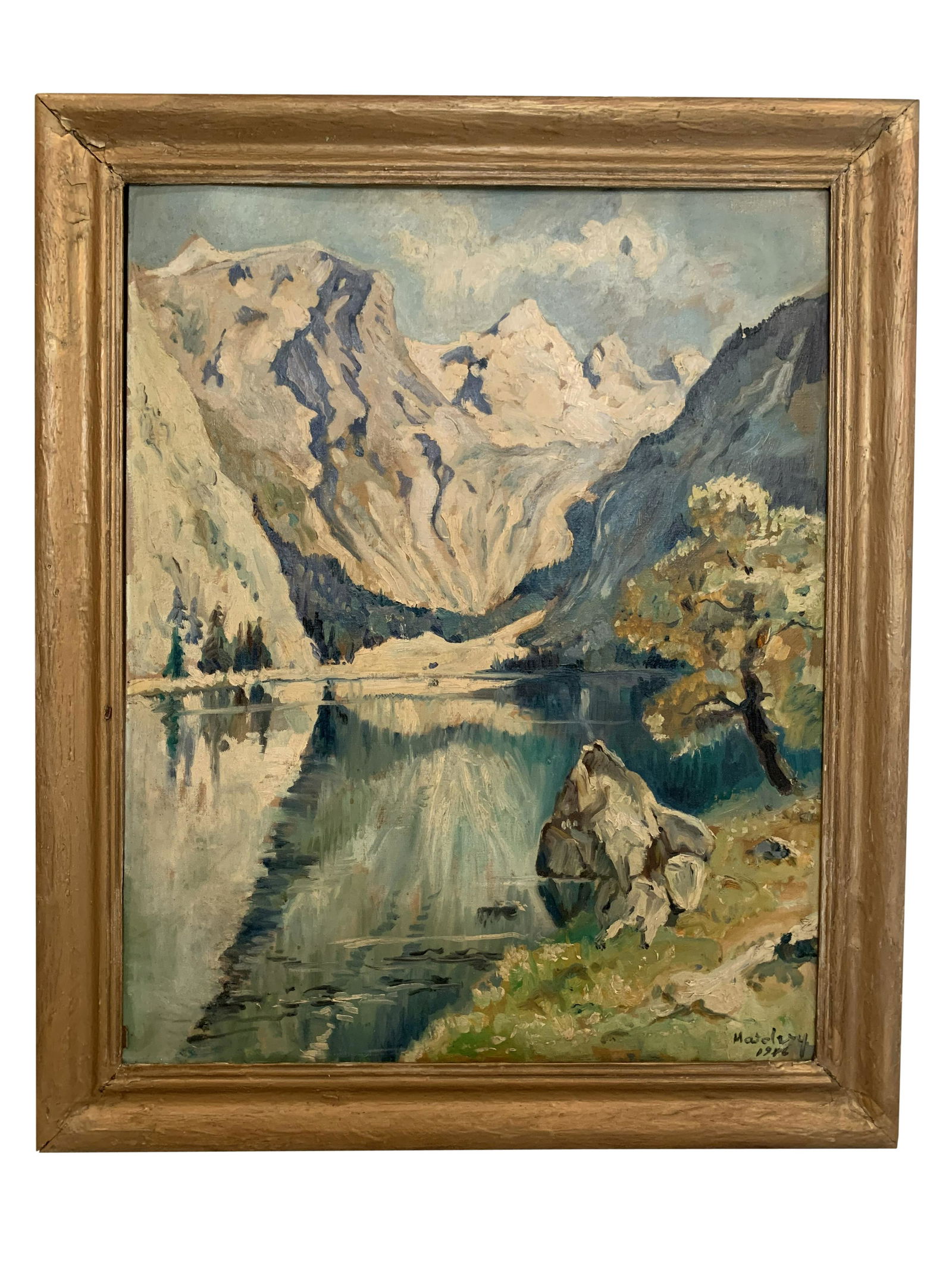 Lajos Matolcsy Hungarian Landscape Oil Painting (1 of 8)