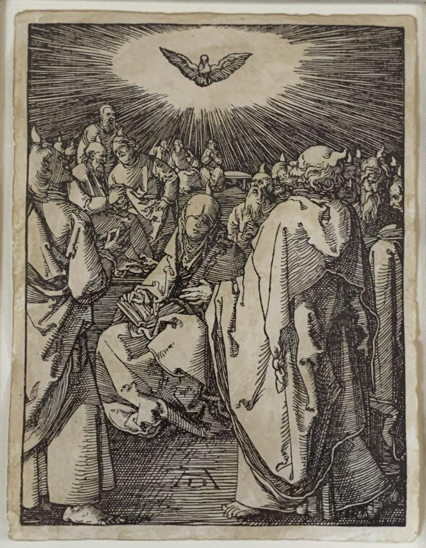 Albrecht Durer Original Engraving on Paper (1 of 5)