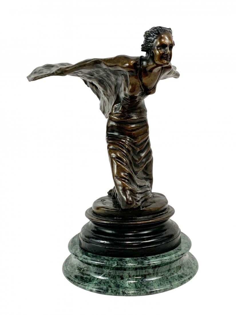 Charles Sykes "Spirit of Ecstasy" Bronze Sculpture (1 of 11)