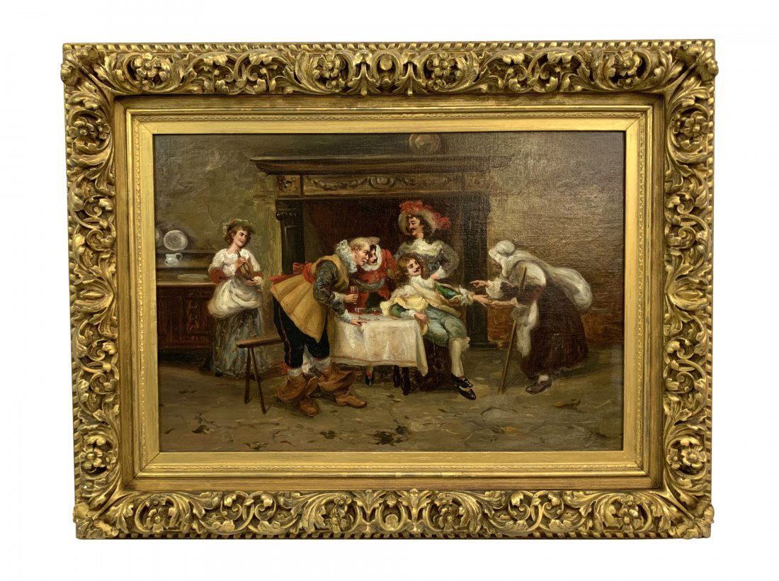 Workshop of Francesco Vinea Musketeers Painting (1 of 9)