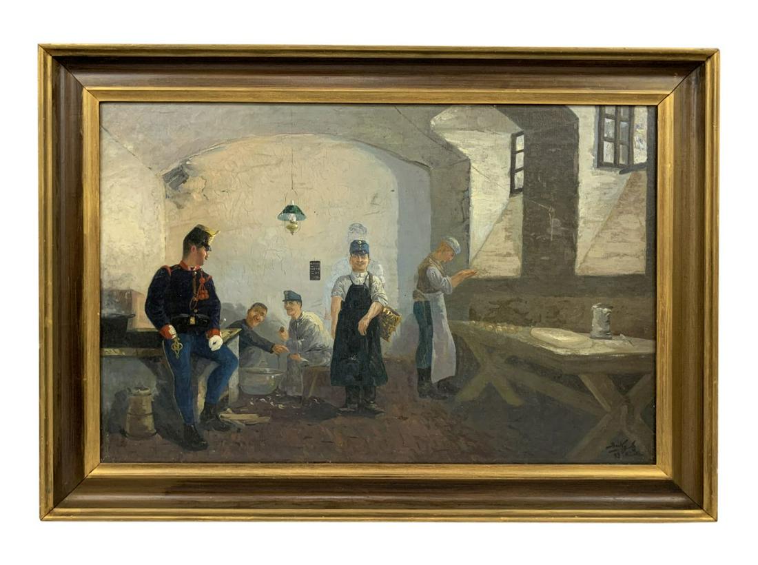 Albert Baky Oil Painting on Canvas (1 of 13)
