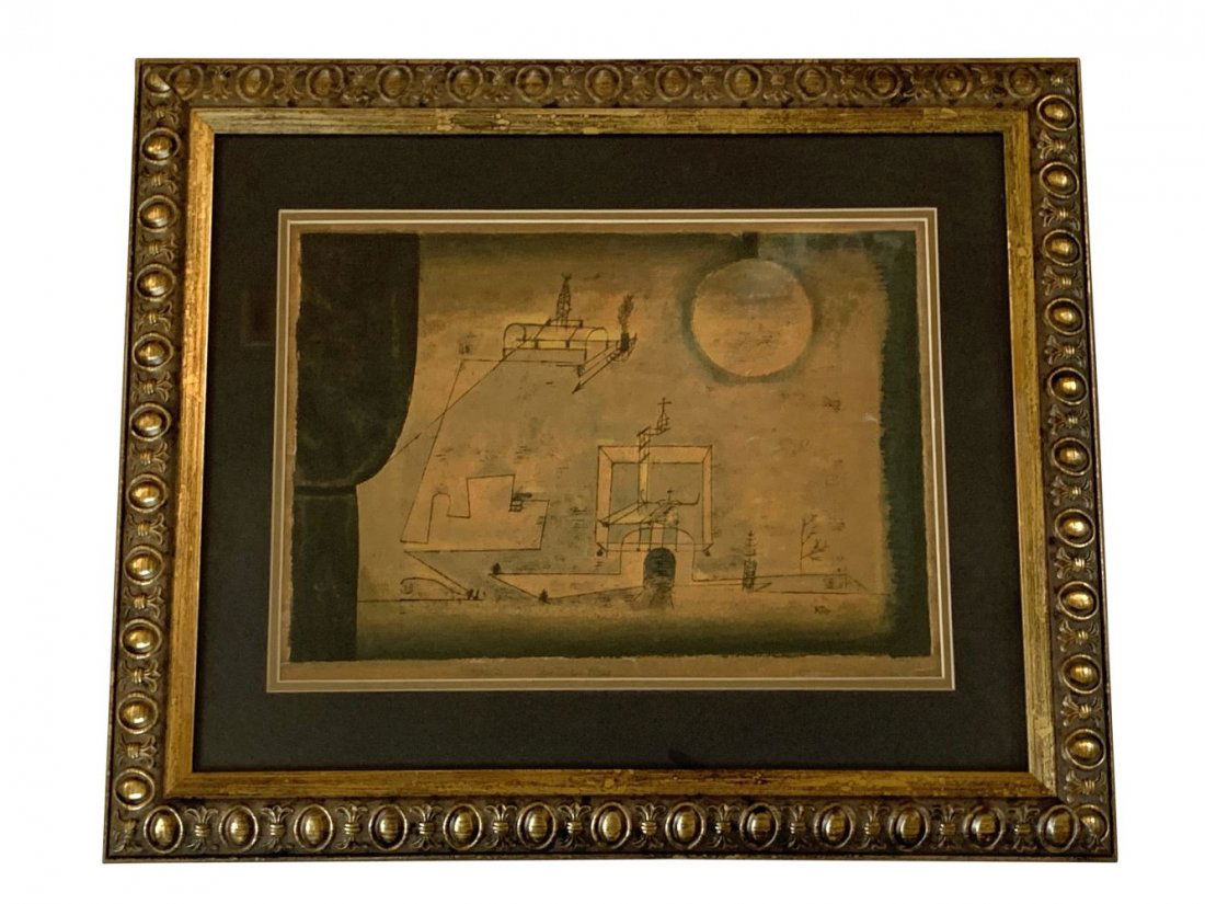 Paul Klee Screen Print in Colors (1 of 5)