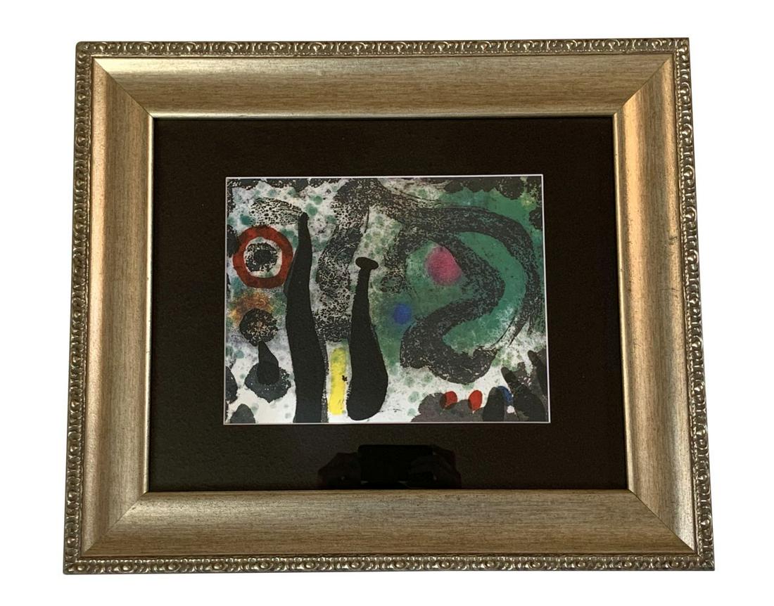 Joan Miro Offset Lithograph in Colors on Paper (1 of 6)