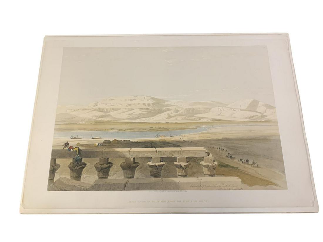 David Roberts Lybian Chain of Mountains Sketch (1 of 1)