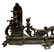 Antique French Bronze Figural Fireplace Mantle - 2