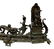 Antique French Bronze Figural Fireplace Mantle - 4
