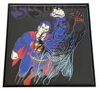 Andy Warhol "Superman" Silkscreen w/ Colors