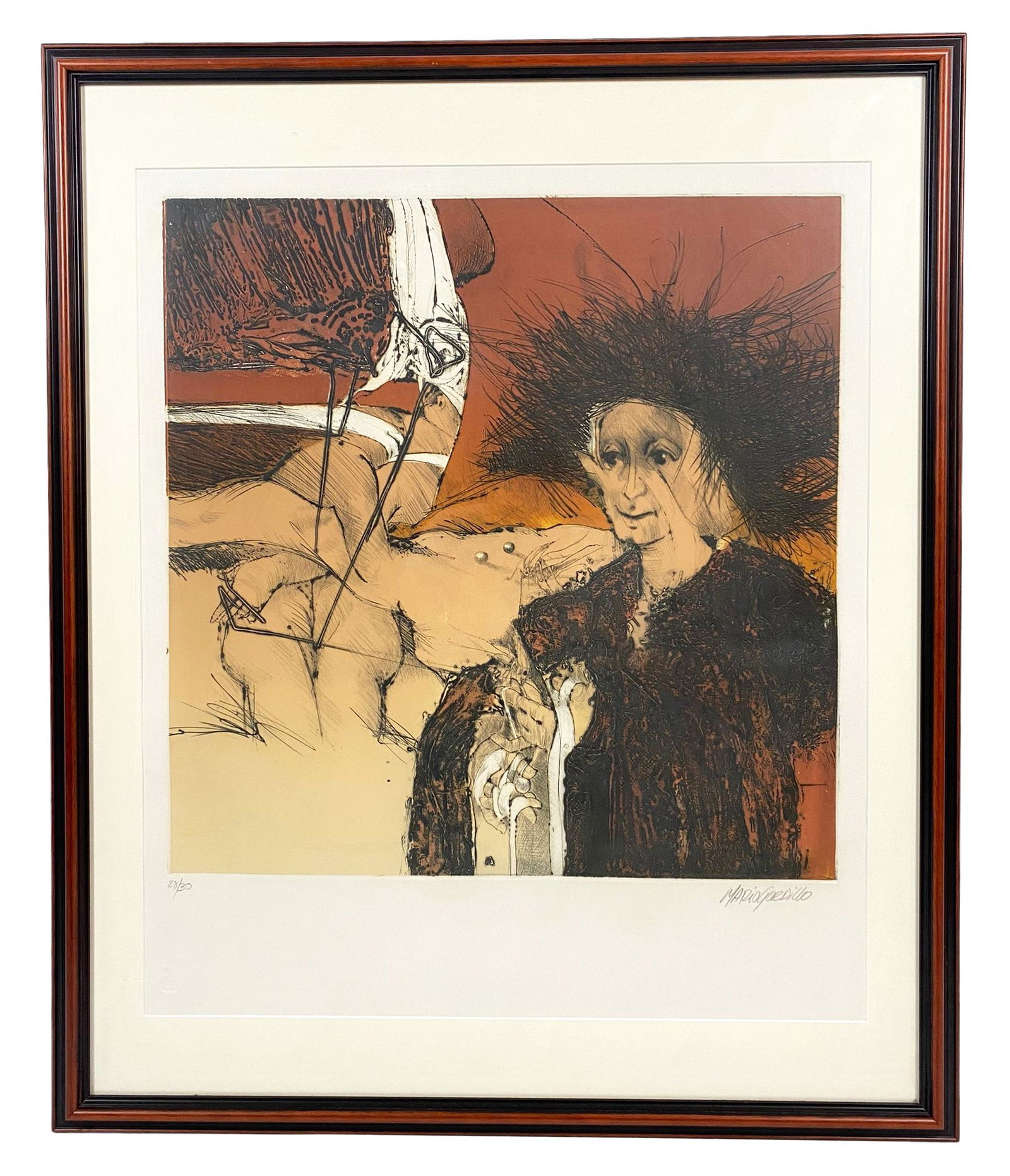 Mario Gordillo Limited Edition Color Etching (1 of 6)