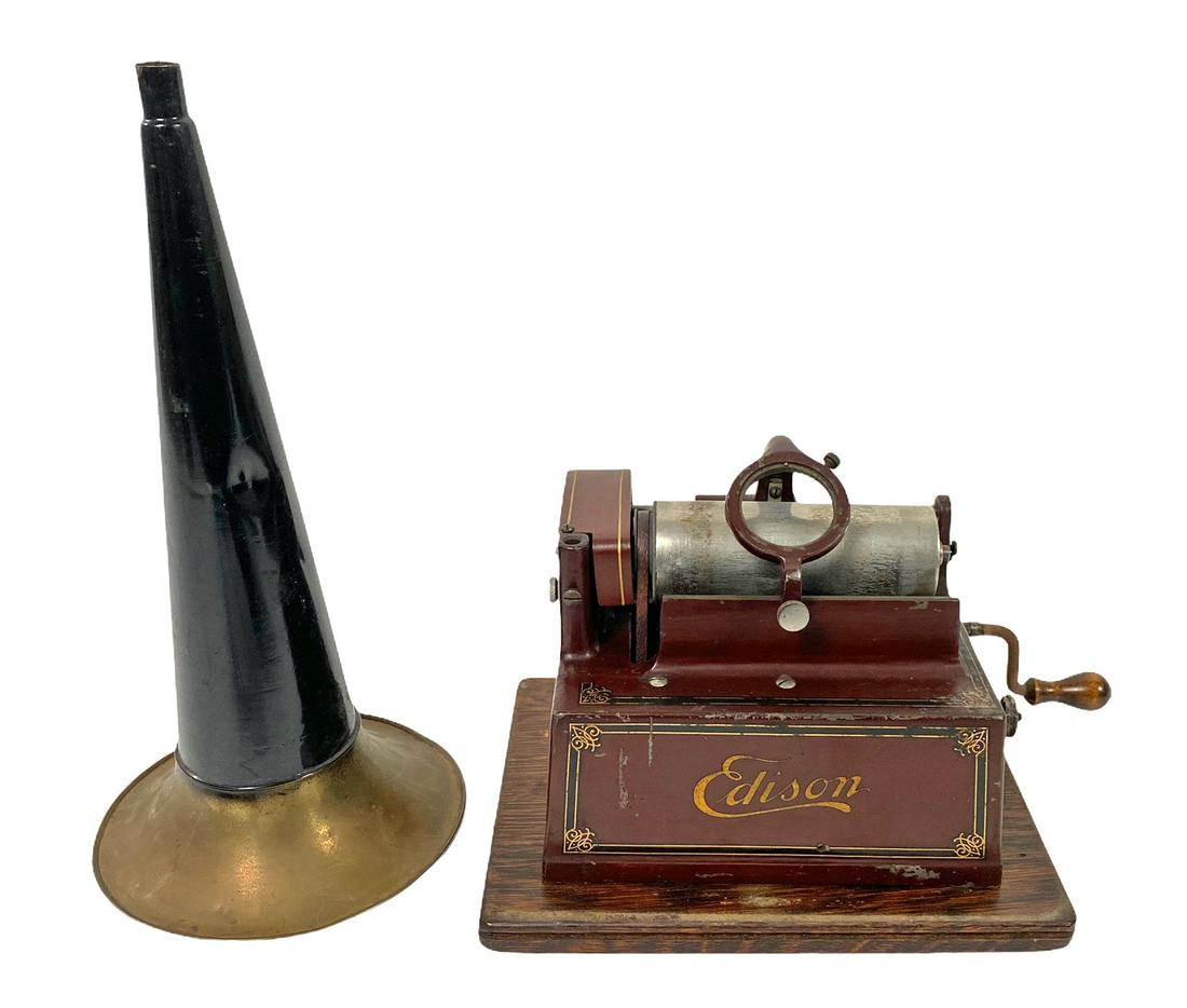 Thomas A. Edison Gem Phonograph (1 of 8)