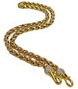 David Yurman 18K Gold & Diamond Necklace