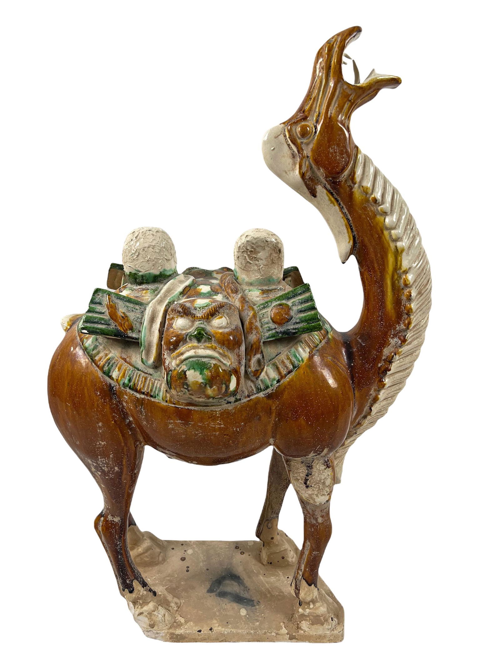 Antique Chinese Sancai Glazed Bactrian Camel (1 of 9)
