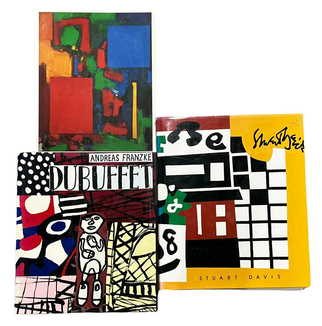 Dubufett, Hans Hoffman & Stuart Davis Art Books: Recommended Third Party Packing & Shipping Options Will Be Provided On All Winning Bidders' Invoices. Please Feel Free To Contact Either The UPS Store and/or Pakmail Shipping Directly For Both Domesti