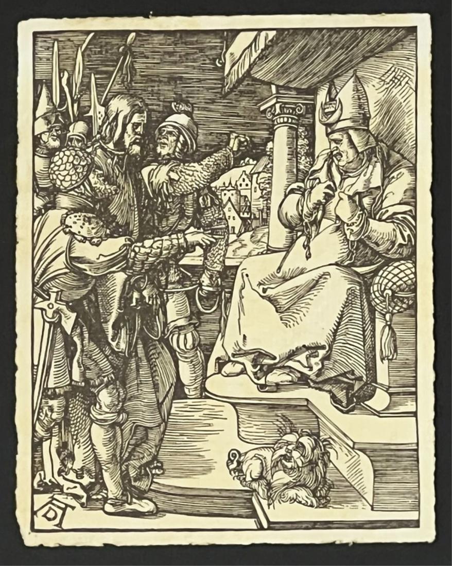 Albrecht Durer Rare Engraving on Laid Paper (1 of 8)